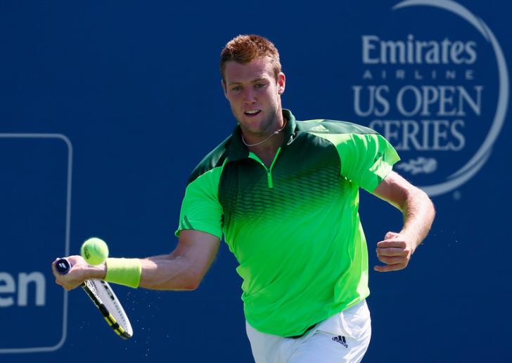 Jack Sock can cause problems for Milos Raonic today